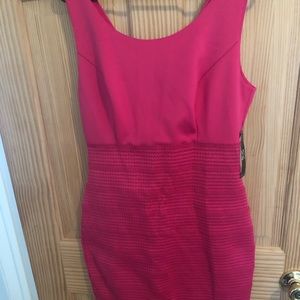 Hot pink New York & company bandage dress